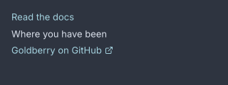 Three links on the dark theme: one in the link ink, one visited in muted ink, and one external with a small arrow icon after it